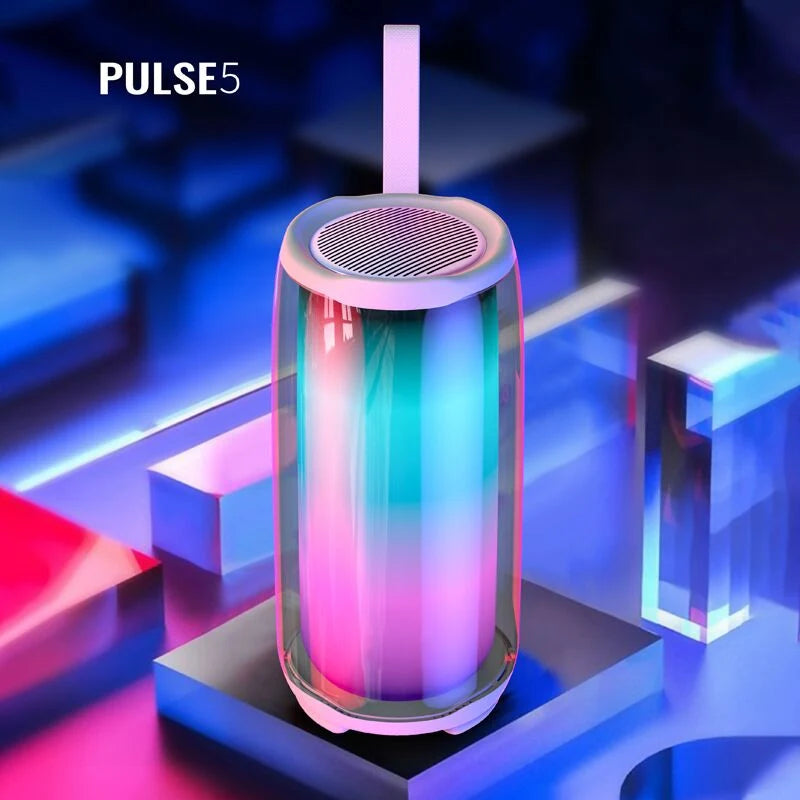 Pulse 5 Wireless Speaker | RGB Lighting, IPX7 Waterproof, 12H Battery & 100W Output