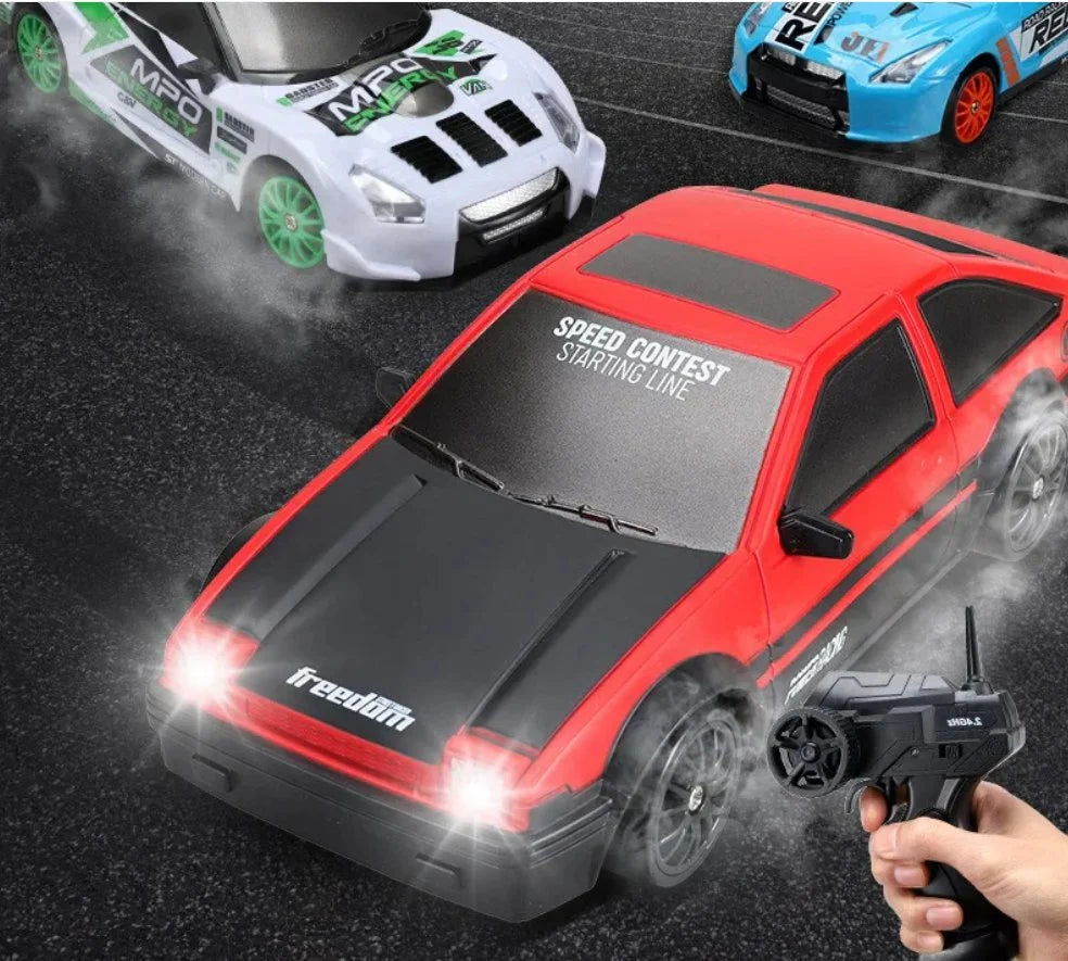 Mini Drift RC Car 1/24 Scale | 4WD Racing Rally Car with 2.4GHz Remote