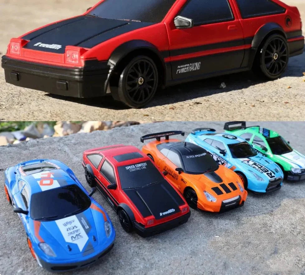 Mini Drift RC Car 1/24 Scale | 4WD Racing Rally Car with 2.4GHz Remote