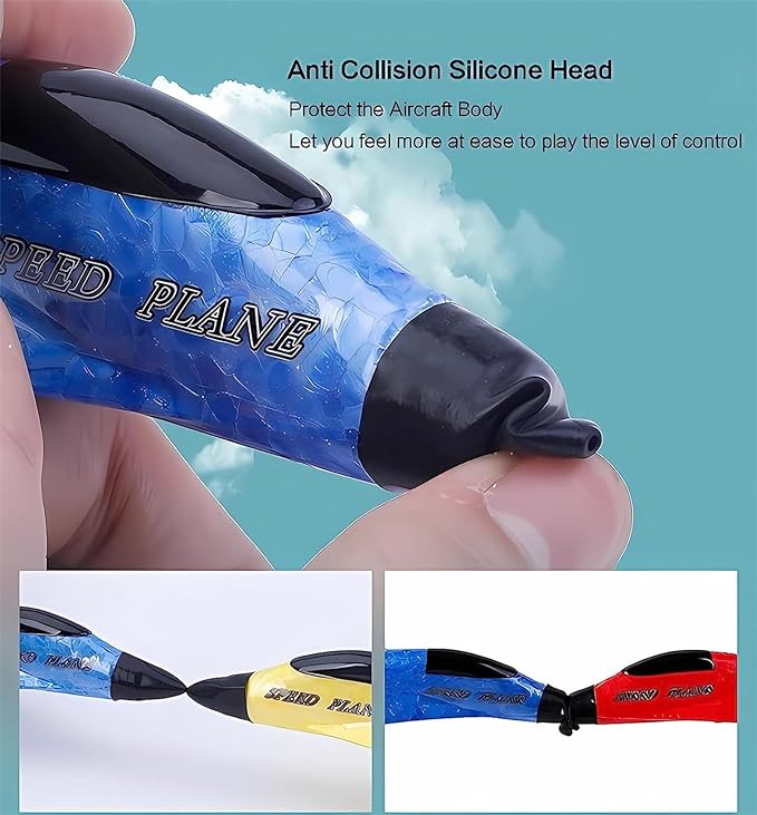 Remote Control Airplane | EPP Foam RC Plane with Gyroscope Stabiliser, 15-Min Flight & 2.4GHz Control