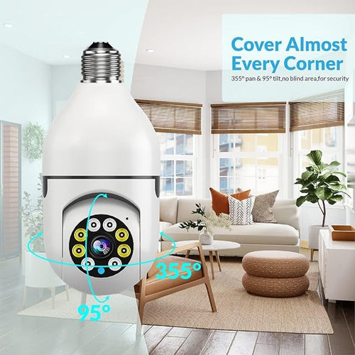 1080P WiFi Security Camera with LED Lights | Two-Way Audio, Remote Access & Cloud Storage