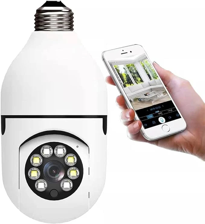 1080P WiFi Security Camera with LED Lights | Two-Way Audio, Remote Access & Cloud Storage