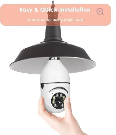1080P WiFi Security Camera with LED Lights | Two-Way Audio, Remote Access & Cloud Storage