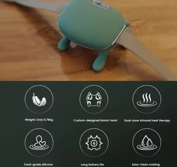 Shoulder & Neck Massager | Dual-Palm Kneading for Deep Muscle Relief