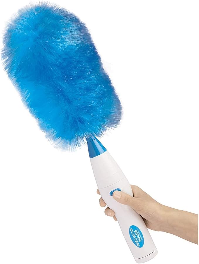 Electric Spin Cleaner Duster | Motorized Microfiber Dust Remover for Home & Electronics
