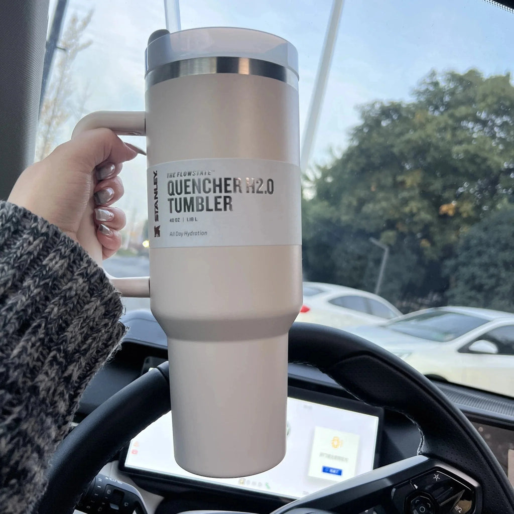 FlowState Quencher Insulated Tumbler 40oz | Double-Wall Vacuum Stainless Steel