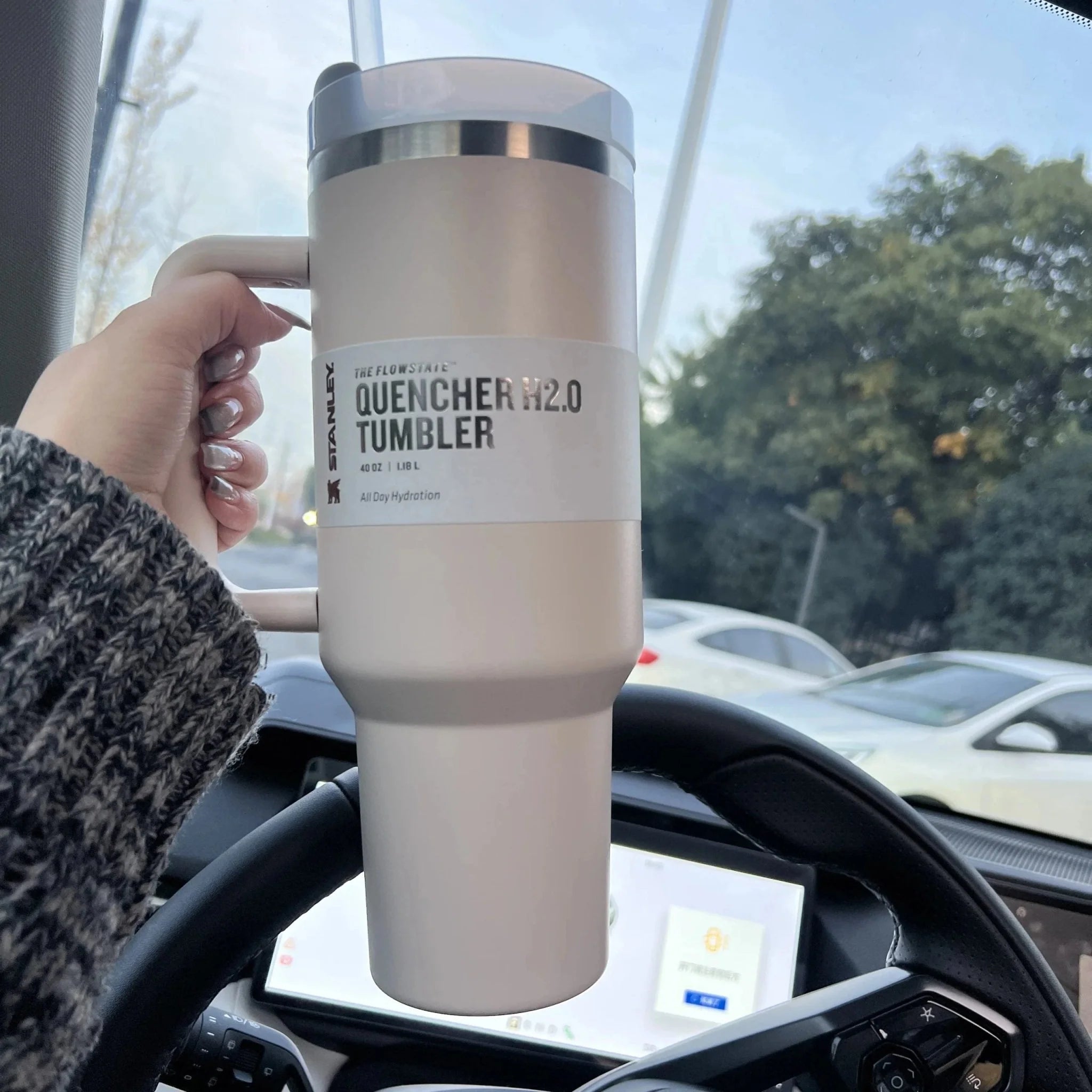 FlowState Quencher Insulated Tumbler 40oz | Double-Wall Vacuum Stainless Steel