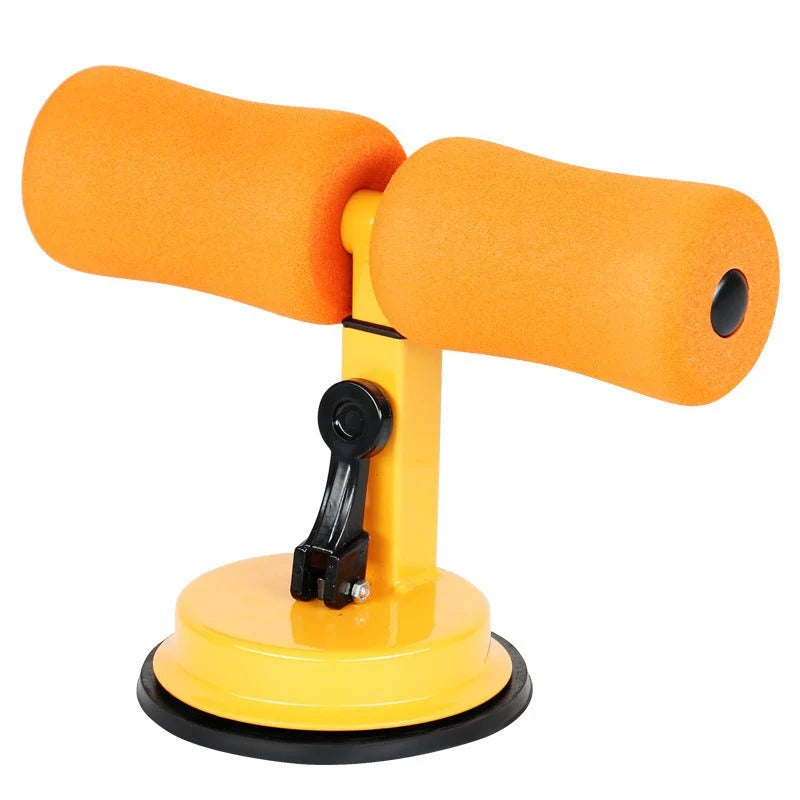 Suction Sit-Up Bar | Multi-Exercise Fitness Bar with Steel Frame & 4 Height Settings