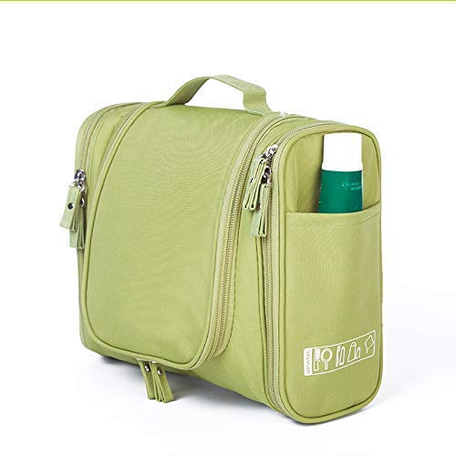 Travel Hanging Toiletry Bag | Waterproof Nylon, Dual Zipper & Hook for Men & Women