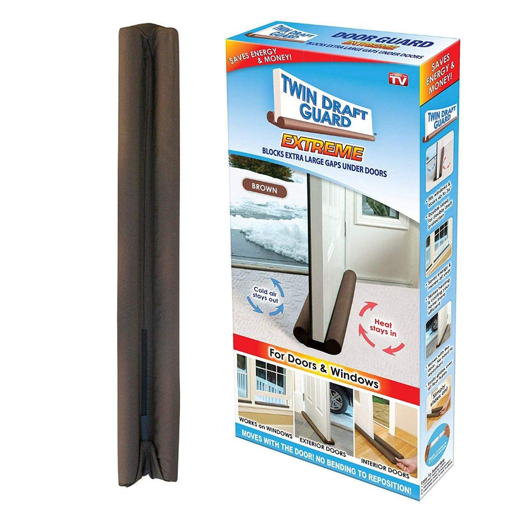 Twin Draft Guard Extreme | Double-Sided Door & Window Draft Blocker