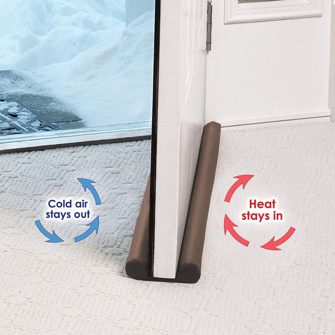 Twin Draft Guard Extreme | Double-Sided Door & Window Draft Blocker
