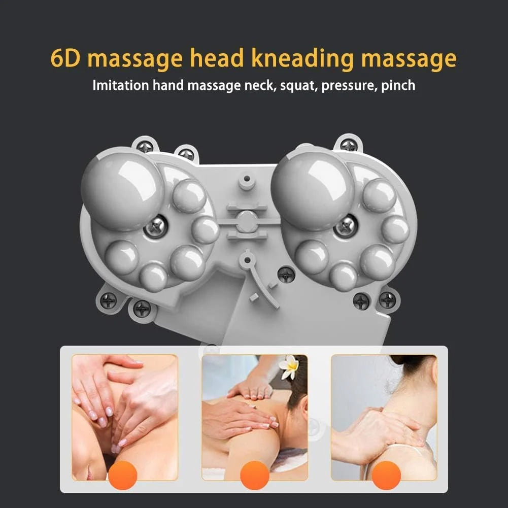 U-Shaped Neck Massage Pillow | 3 Modes, Heating & 270° C-Shape for Home, Office & Travel