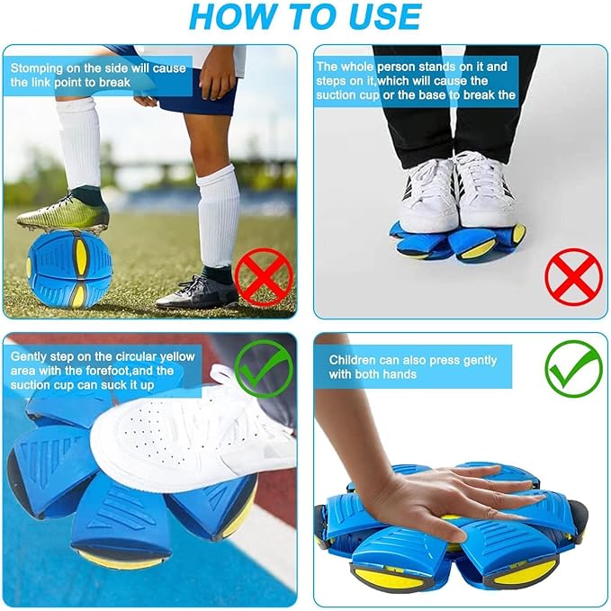 UFO Magic Ball | Self-Freeing Soft Non-Toxic Sensory Toy for Kids